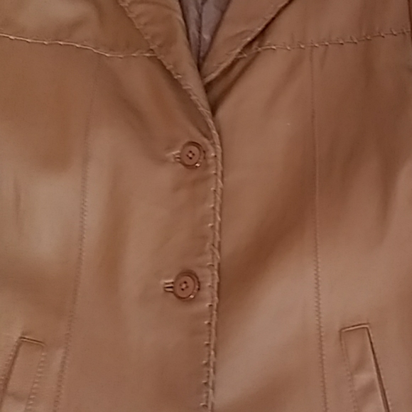 Long Leather coat - Picture 4 of 8